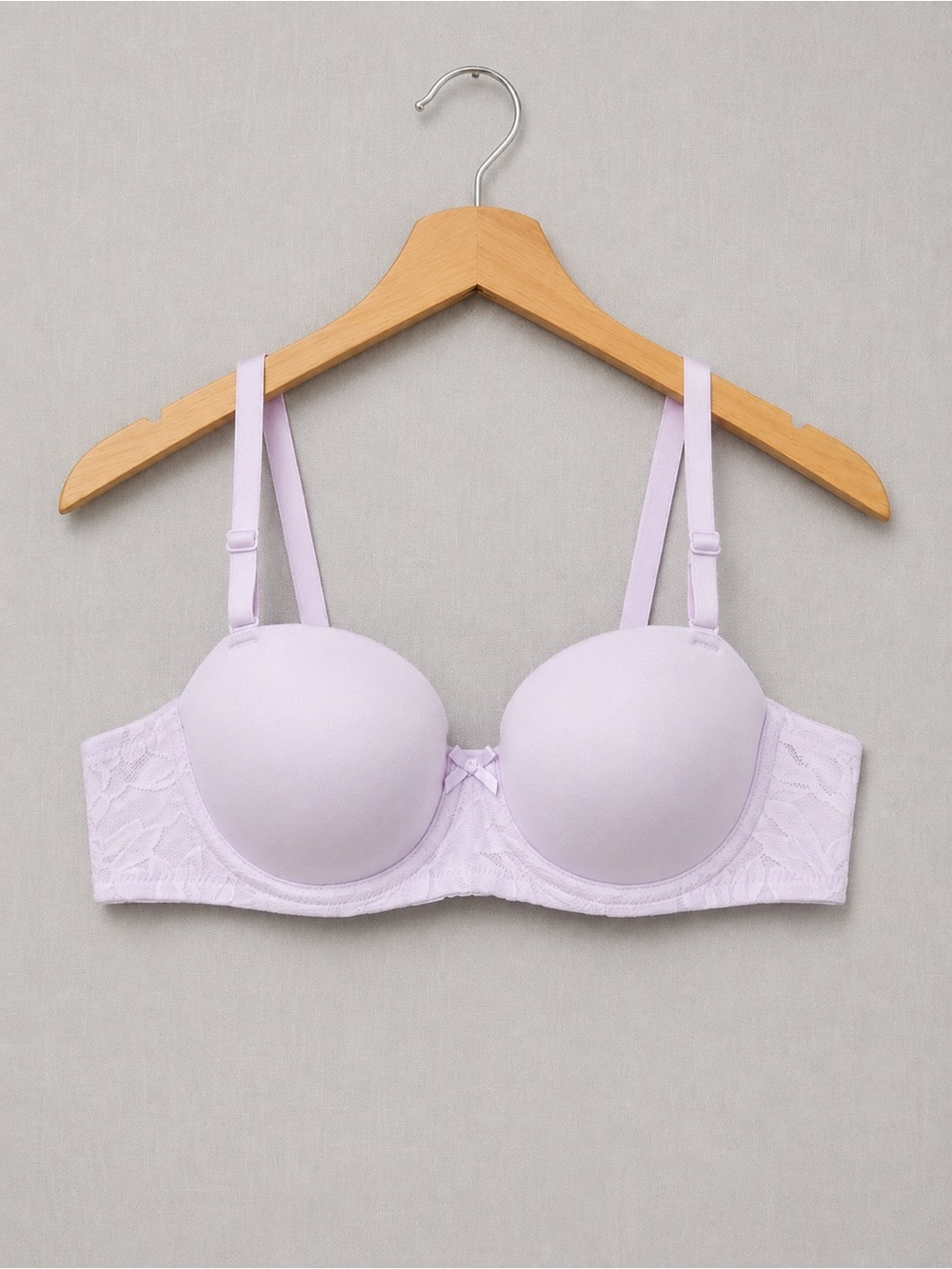 🍒2/25$ aerie Sunnie Strapless Lightly Lined Bra 32A in Lavender